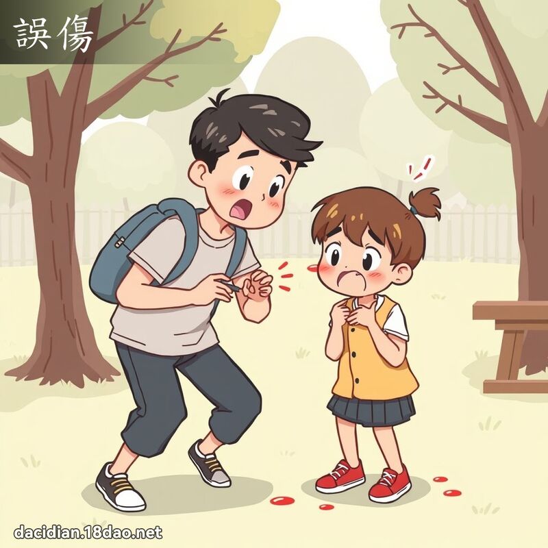 误伤 - 国语大辞典配图