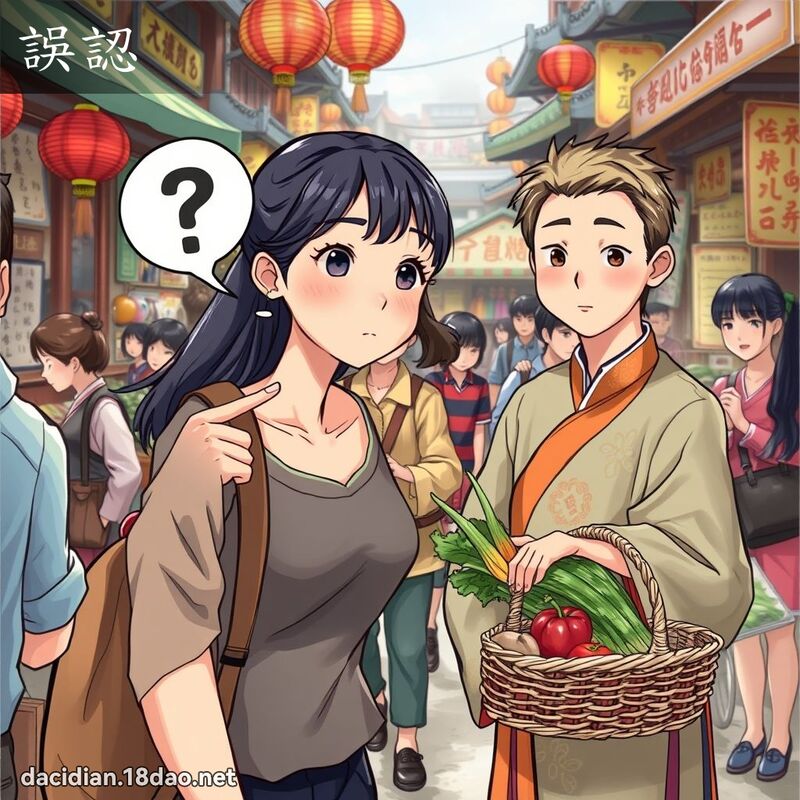 誤認 - 國語大辭典配圖