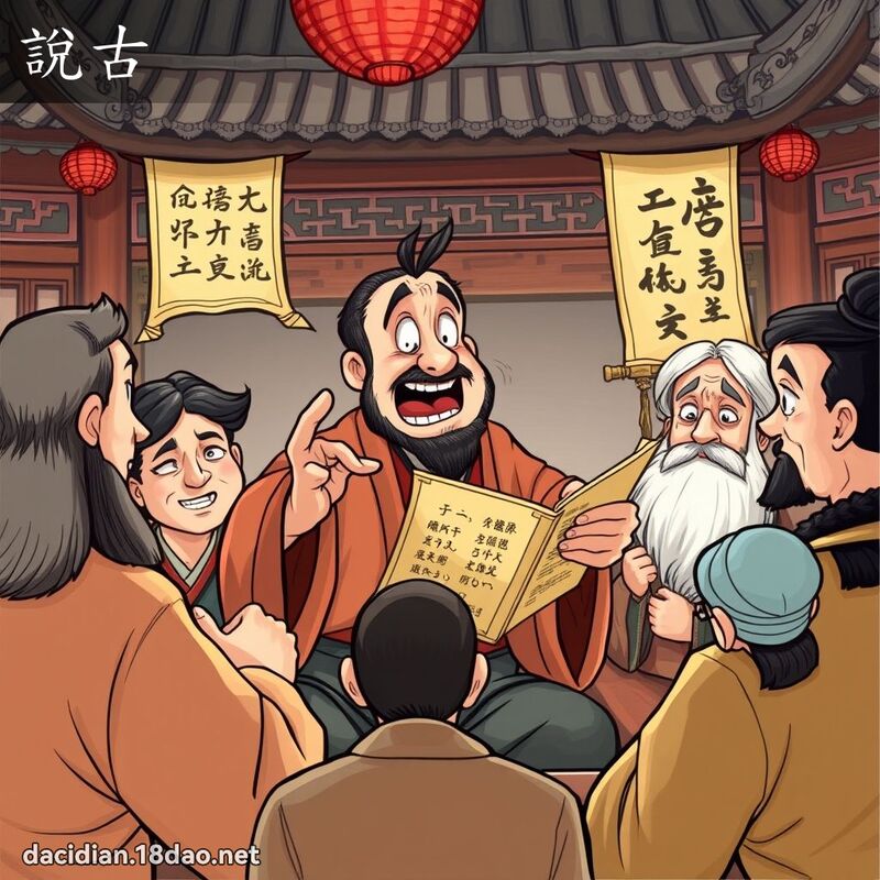 说古 - 国语大辞典配图