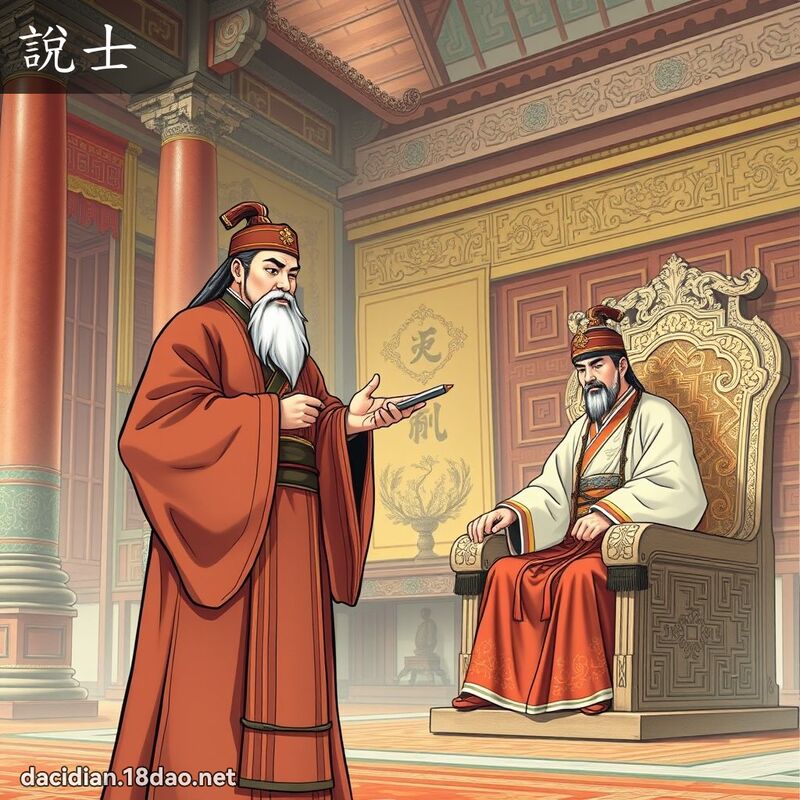 說士 - 國語大辭典配圖