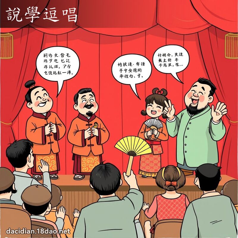 說學逗唱 - 國語大辭典配圖