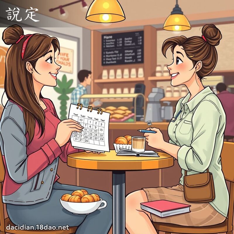 說定 - 國語大辭典配圖