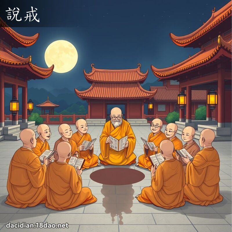 说戒 - 国语大辞典配图