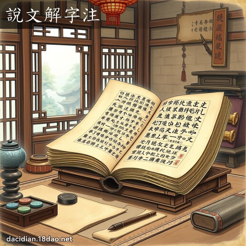 說文解字注 - 國語大辭典配圖