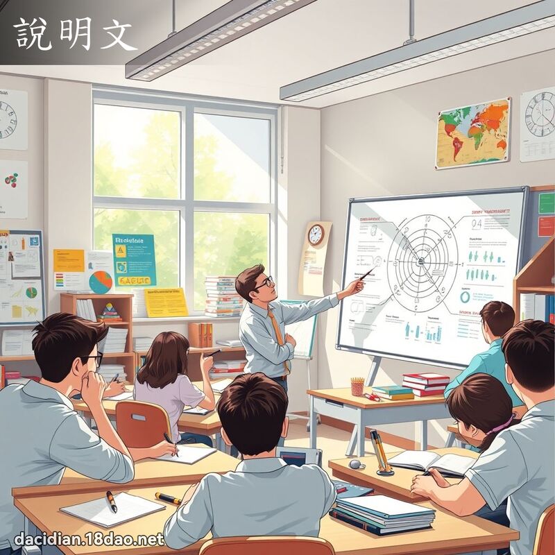 說明文 - 國語大辭典配圖