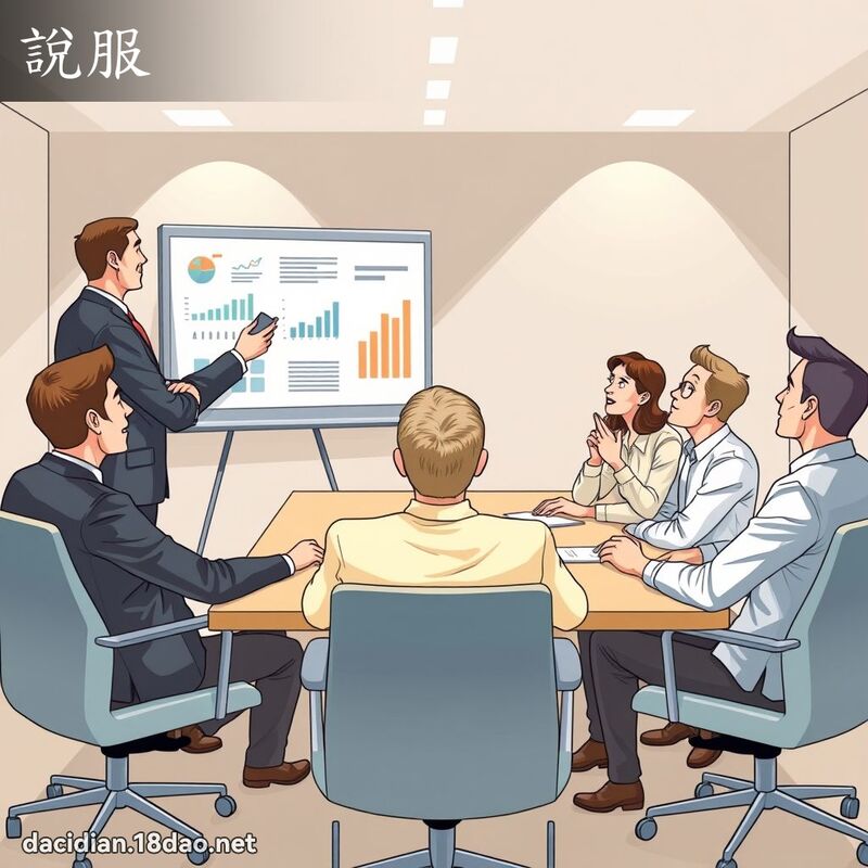 說服 - 國語大辭典配圖