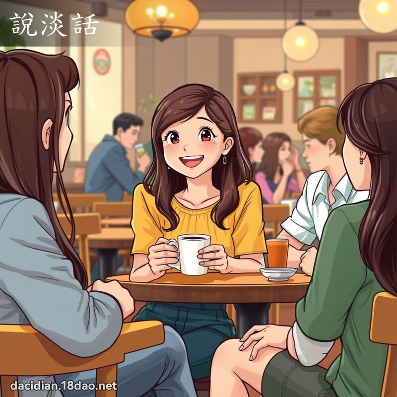 說淡話 - 國語大辭典配圖
