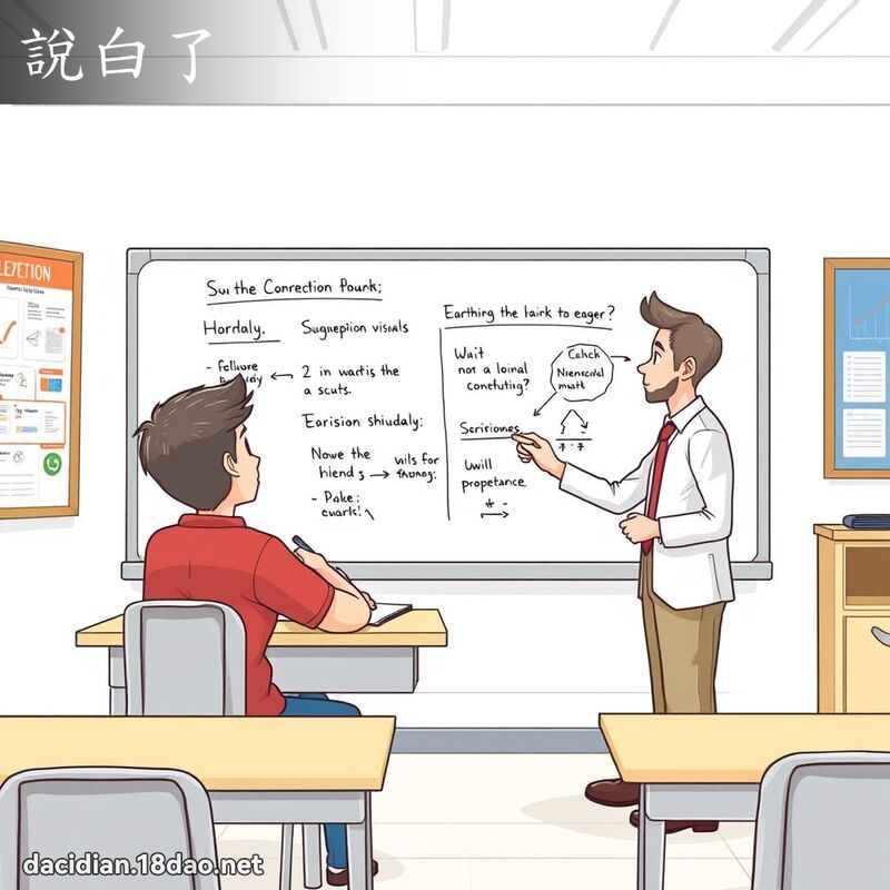 說白了 - 國語大辭典配圖
