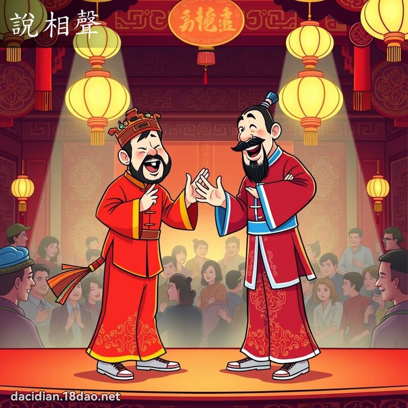 說相聲 - 國語大辭典配圖