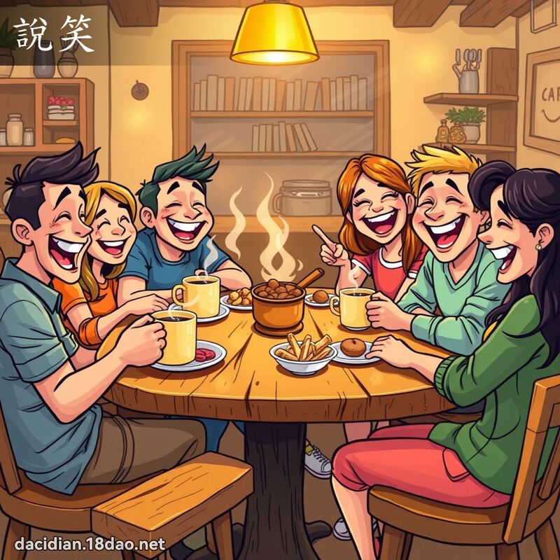 說笑 - 國語大辭典配圖