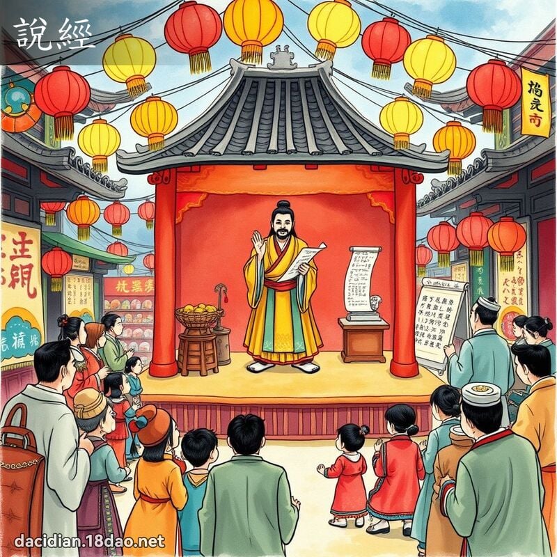 说经 - 国语大辞典配图