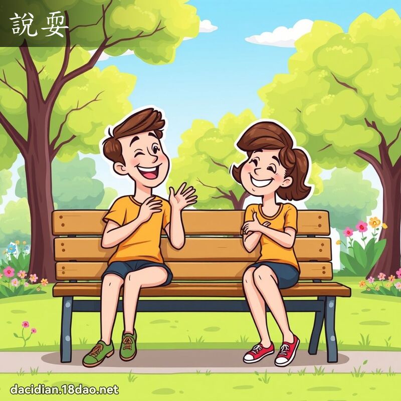 說耍 - 國語大辭典配圖