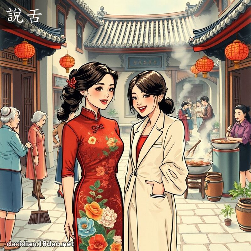 说舌 - 国语大辞典配图
