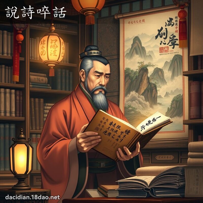 说诗啐话 - 国语大辞典配图