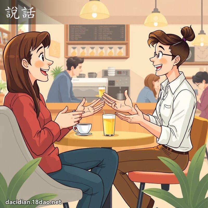 说话 - 国语大辞典配图