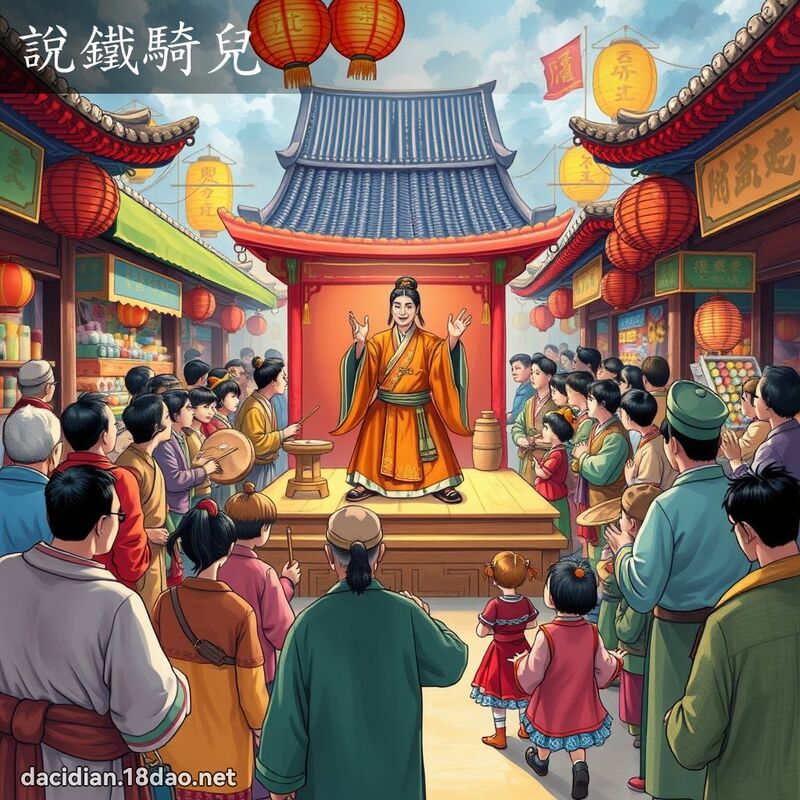 说铁骑儿 - 国语大辞典配图