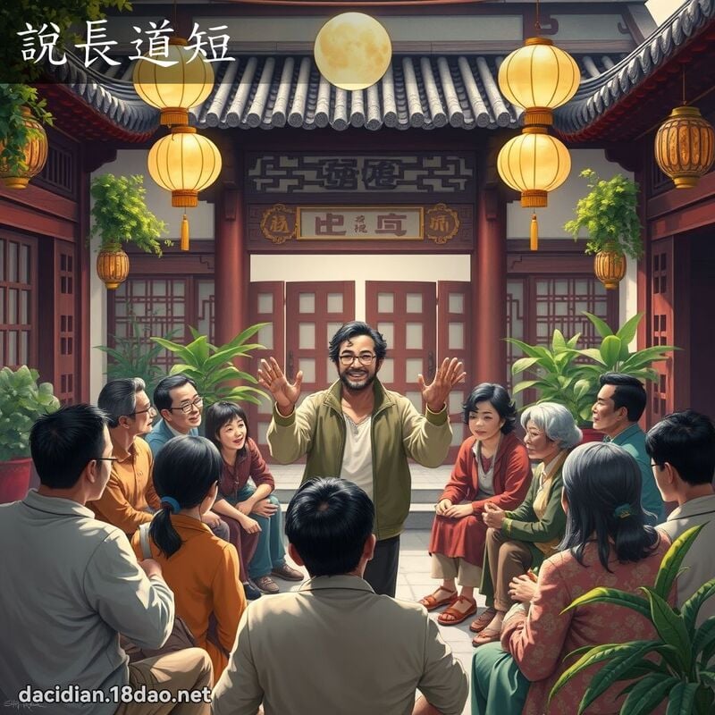 说长道短 - 国语大辞典配图