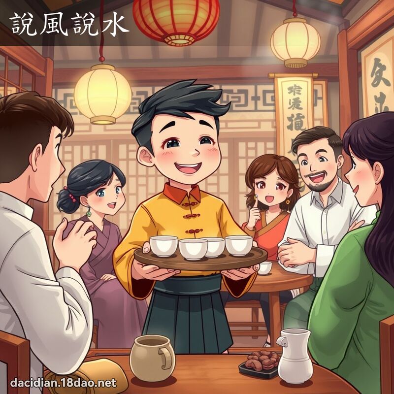 說風說水 - 國語大辭典配圖
