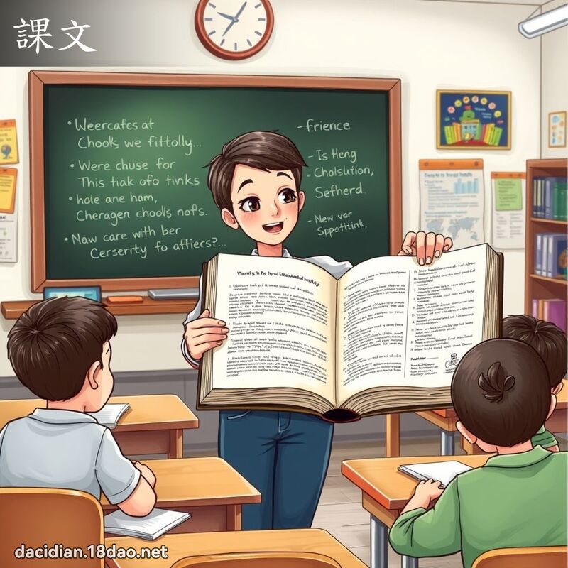 課文 - 國語大辭典配圖