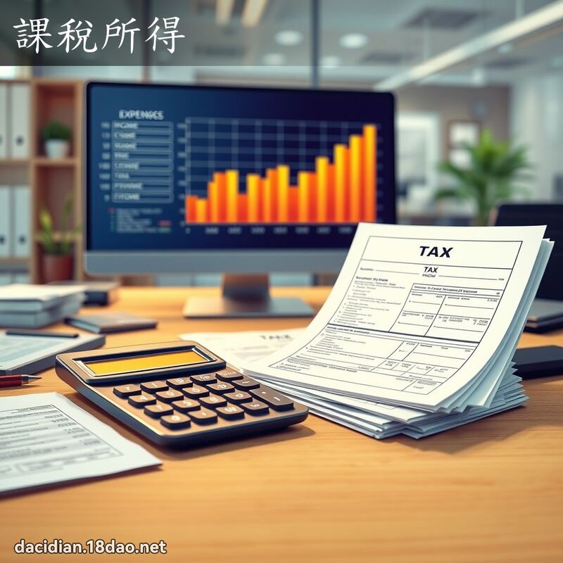 課稅所得 - 國語大辭典配圖