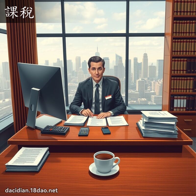 课税 - 国语大辞典配图