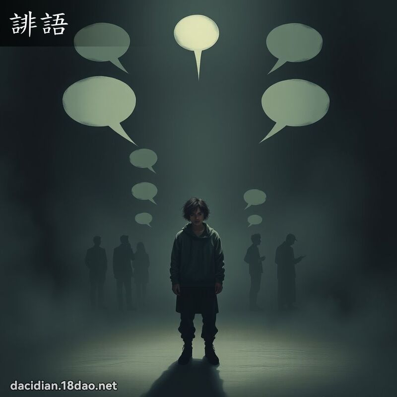 誹語 - 國語大辭典配圖
