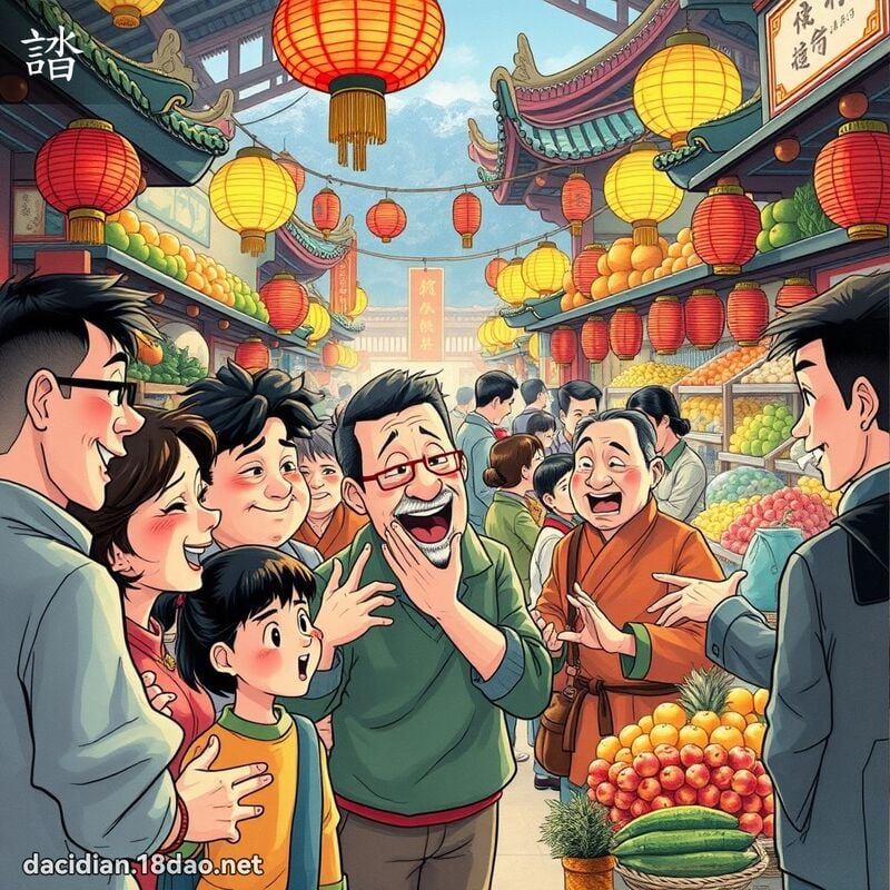 誻 - 國語大辭典配圖