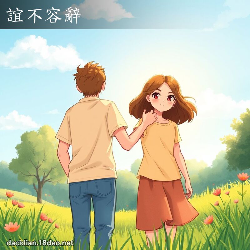 誼不容辭 - 國語大辭典配圖