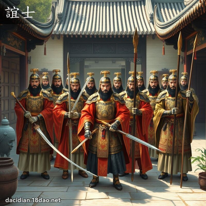 谊士 - 国语大辞典配图