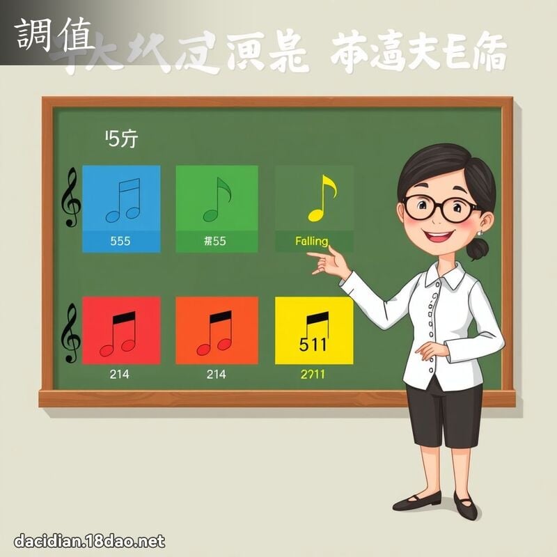 調值 - 國語大辭典配圖
