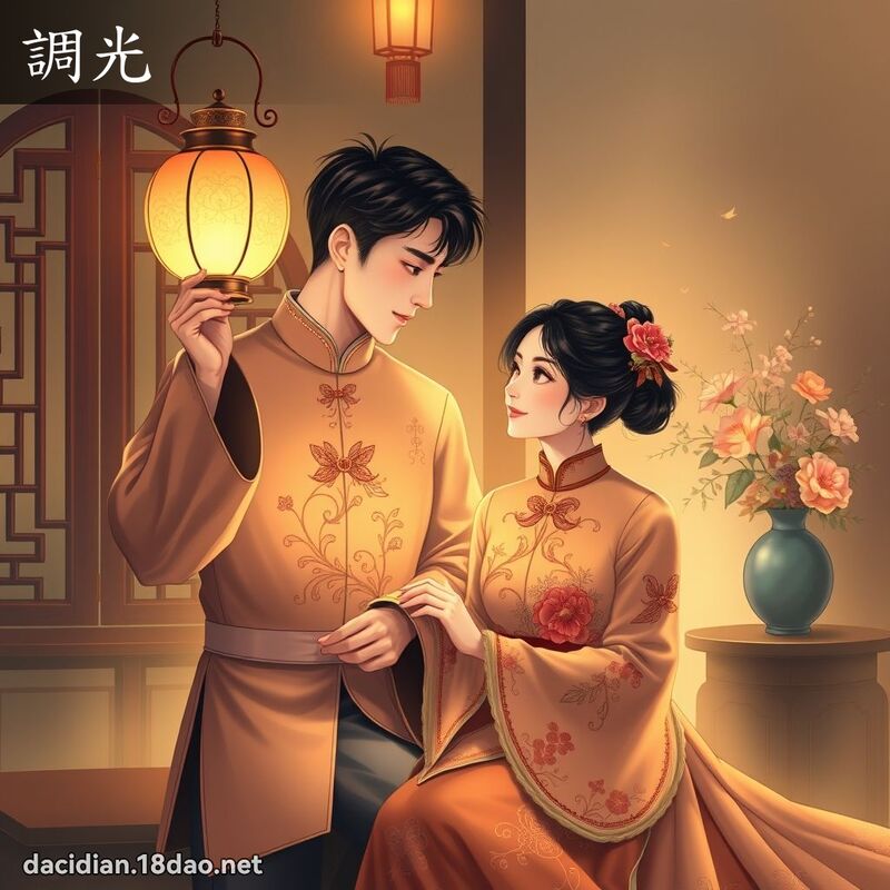 調光 - 國語大辭典配圖