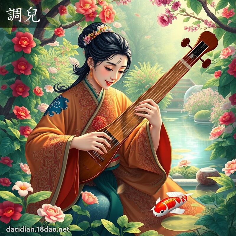 調兒 - 國語大辭典配圖