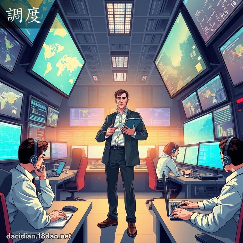 調度 - 國語大辭典配圖