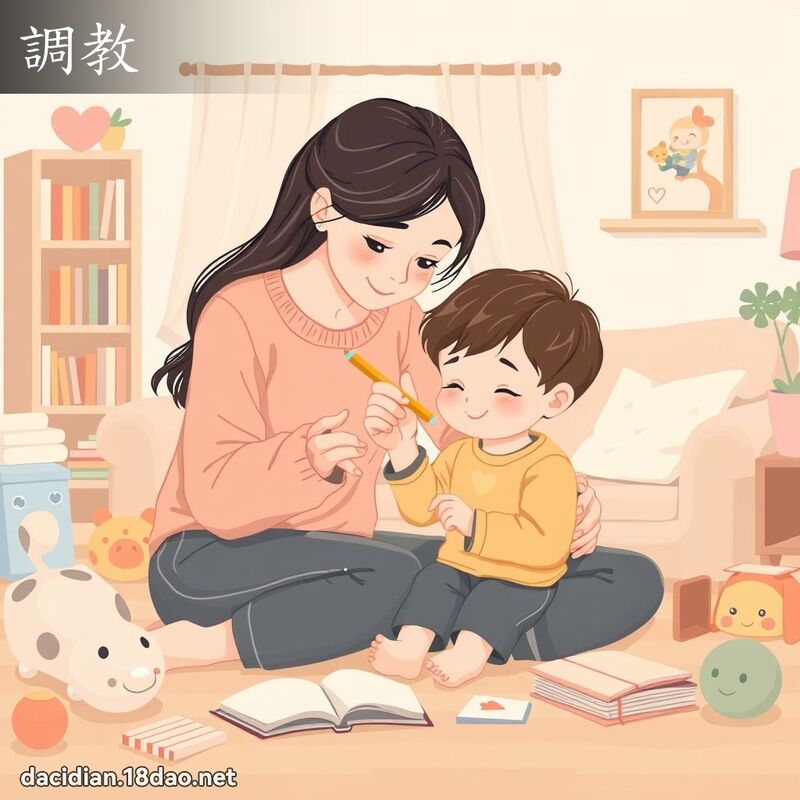 調教 - 國語大辭典配圖