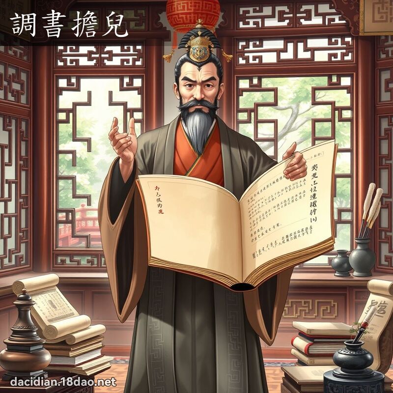 調書擔兒 - 國語大辭典配圖