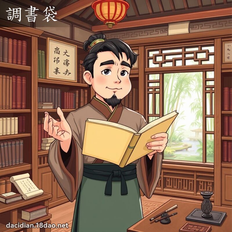 調書袋 - 國語大辭典配圖