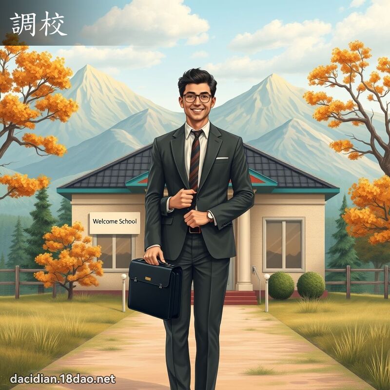 調校 - 國語大辭典配圖