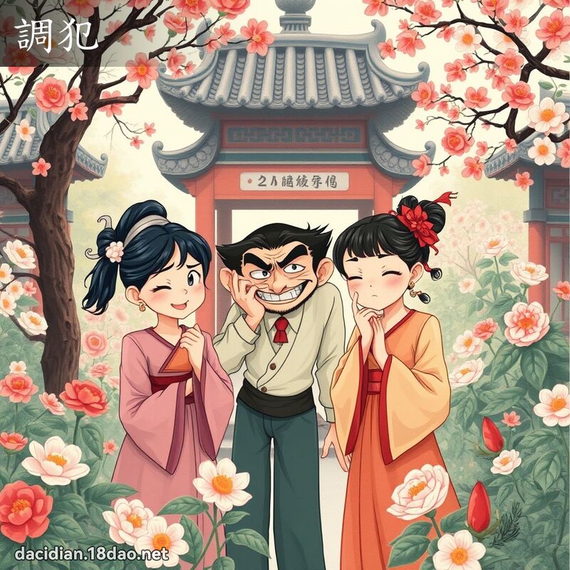 调犯 - 国语大辞典配图