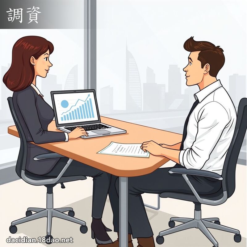 調資 - 國語大辭典配圖