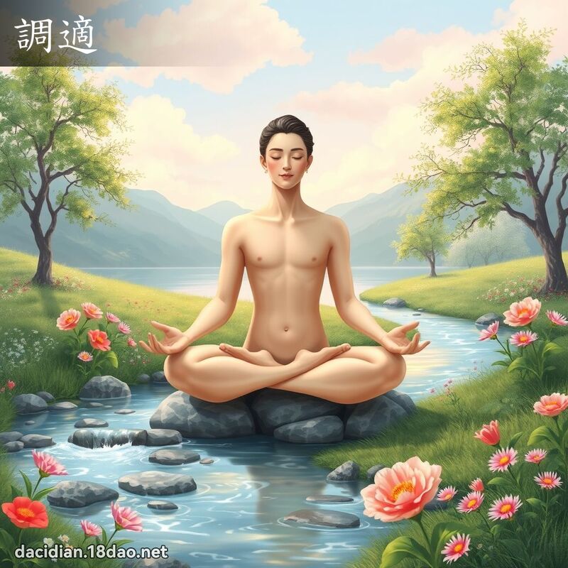 调適 - 国语大辞典配图