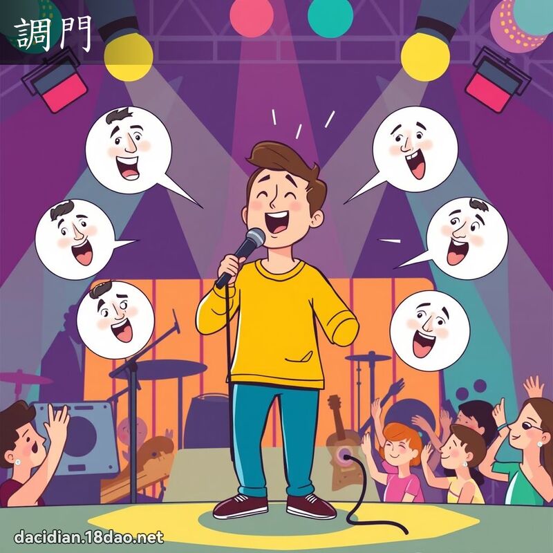 调门 - 国语大辞典配图
