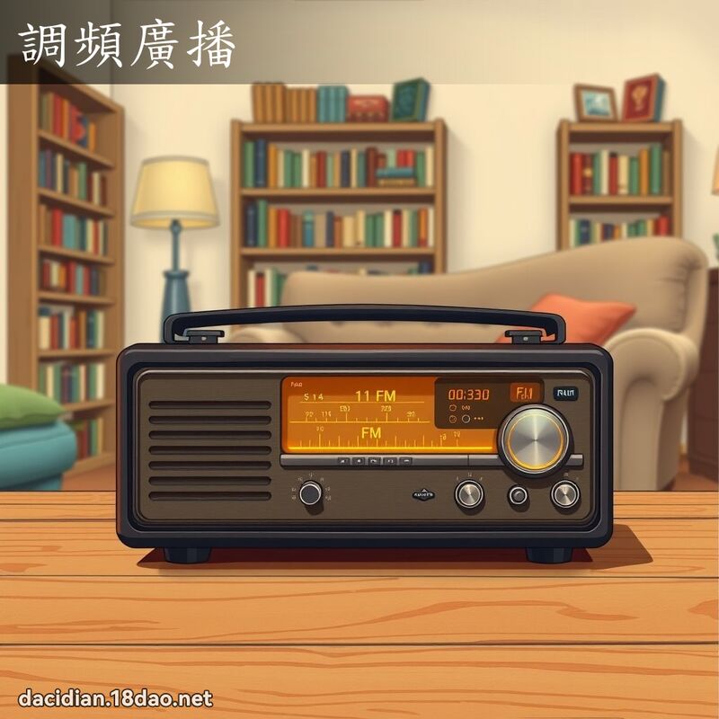 調頻廣播 - 國語大辭典配圖