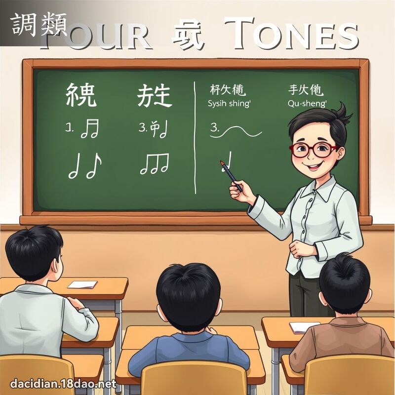 調類 - 國語大辭典配圖