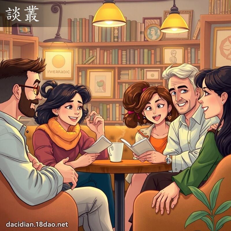談叢 - 國語大辭典配圖