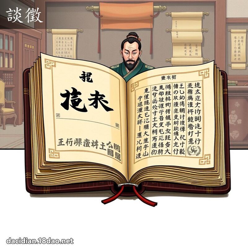談徵 - 國語大辭典配圖