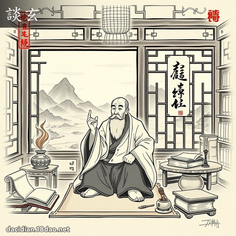 谈玄 - 国语大辞典配图