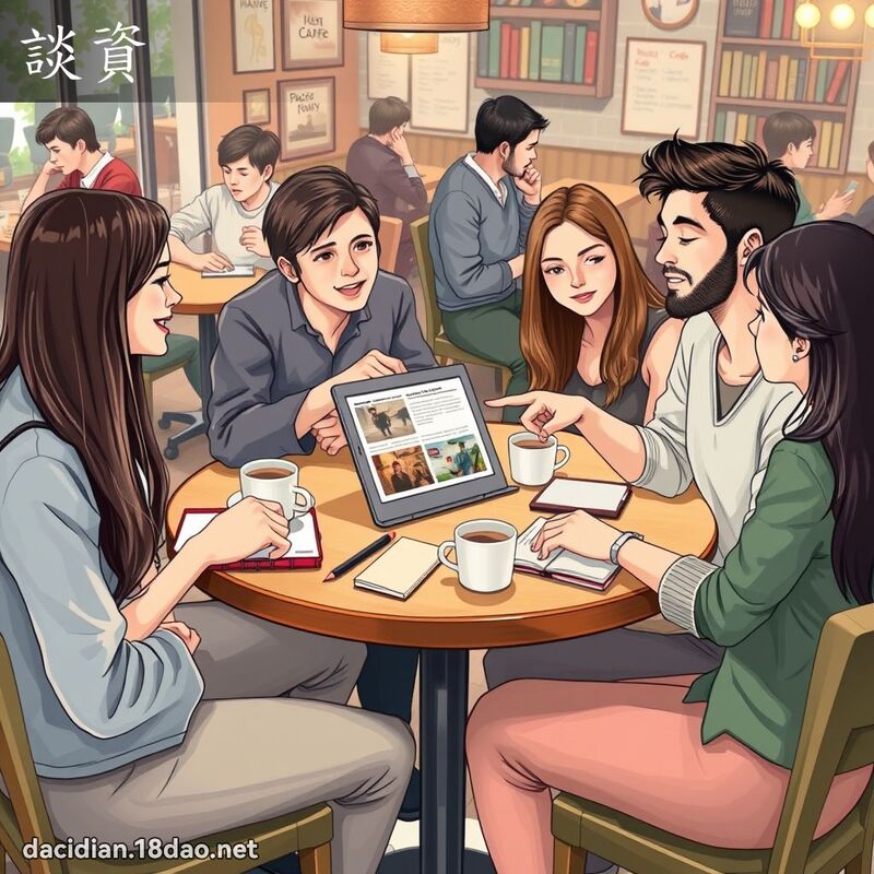 談資 - 國語大辭典配圖