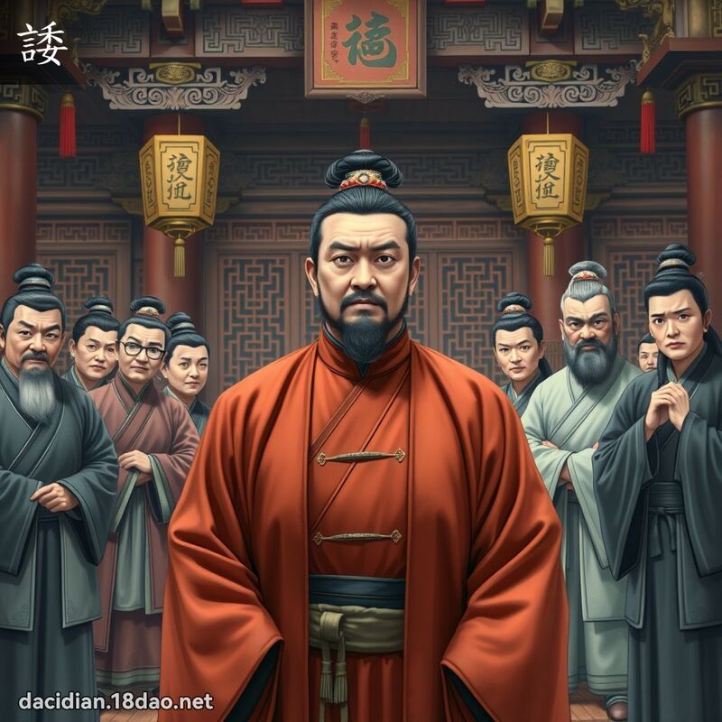 諉 - 國語大辭典配圖