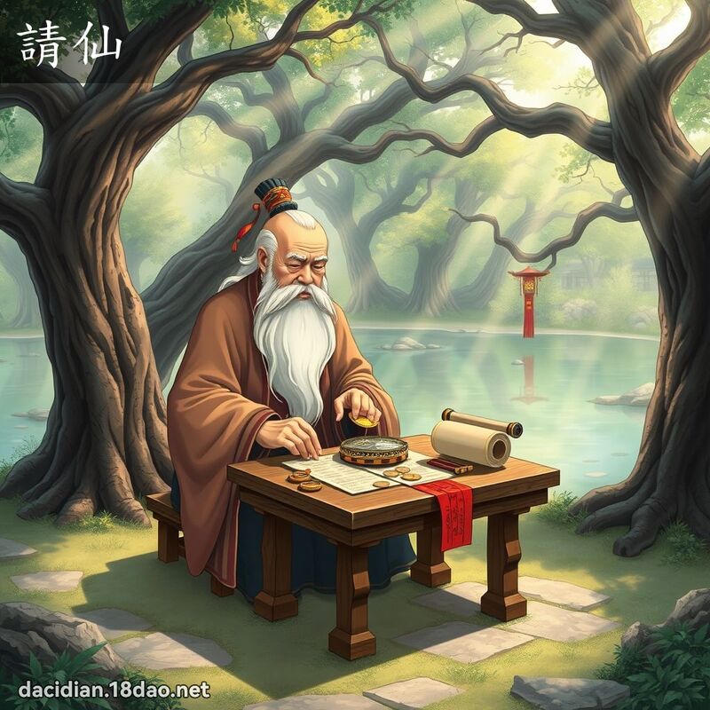 請仙 - 國語大辭典配圖