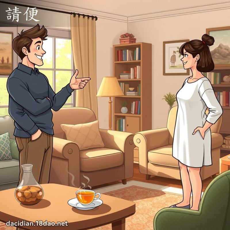 请便 - 国语大辞典配图